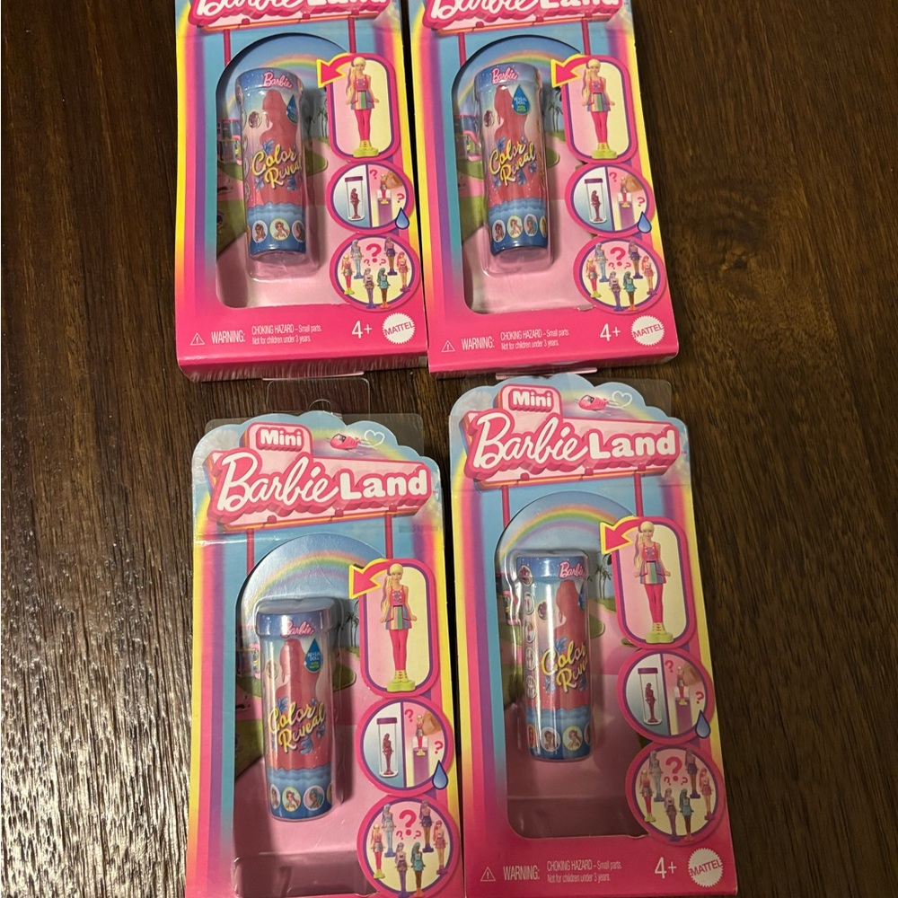 Barbie Land Mini Party Favor Set - Pink and Blue